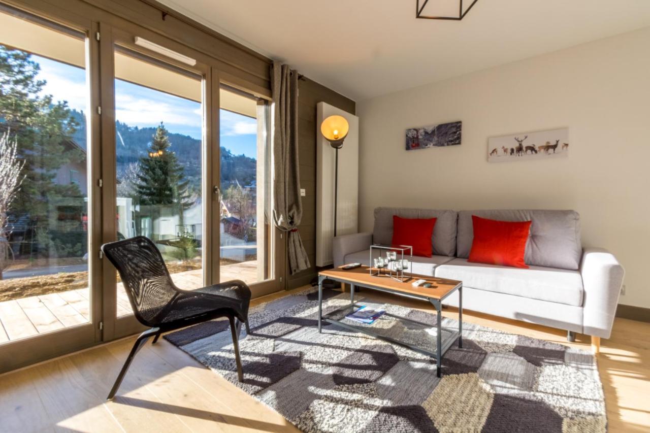 Apartmán 2 Pieces Vue Domaine Skiable Proche Arret Navette - Chalet Perrette Saint-Gervais-les-Bains Exteriér fotografie